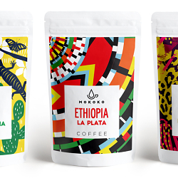 Mokoko Coffee packaging