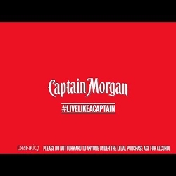 Captain Morgan and Lady Leshurr #LiveLikeACaptain