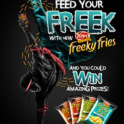 Yoyo Freaky Fries Print