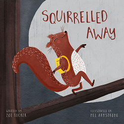 Squirrelled Away - Children's Book Illustration
