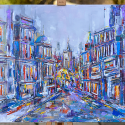 'Walking down Whitehall'