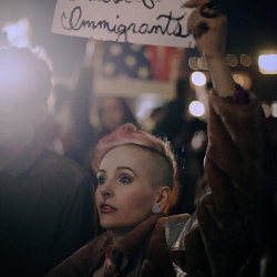 "No Hate, No Fear. Immigrants are Welcome Here"