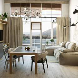 Zen inspired interior