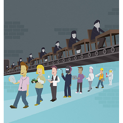 HR Magazine illustrations