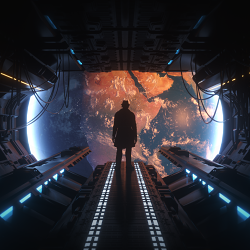 Man In The Hat Space