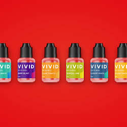 Hart & Jones’ new design makes Vivid e-liquids truly vivid