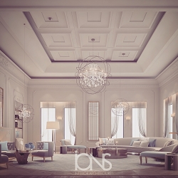 High-spirited and Cozy Living Room Design