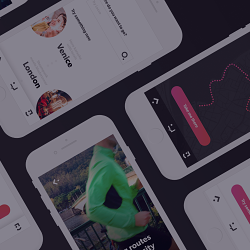 Visible Cities app design