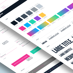 B+G Website UI Style Guide