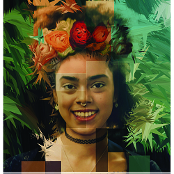 Portrairs of Pride - Blue