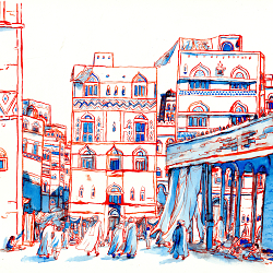 Cities in Red and Blue