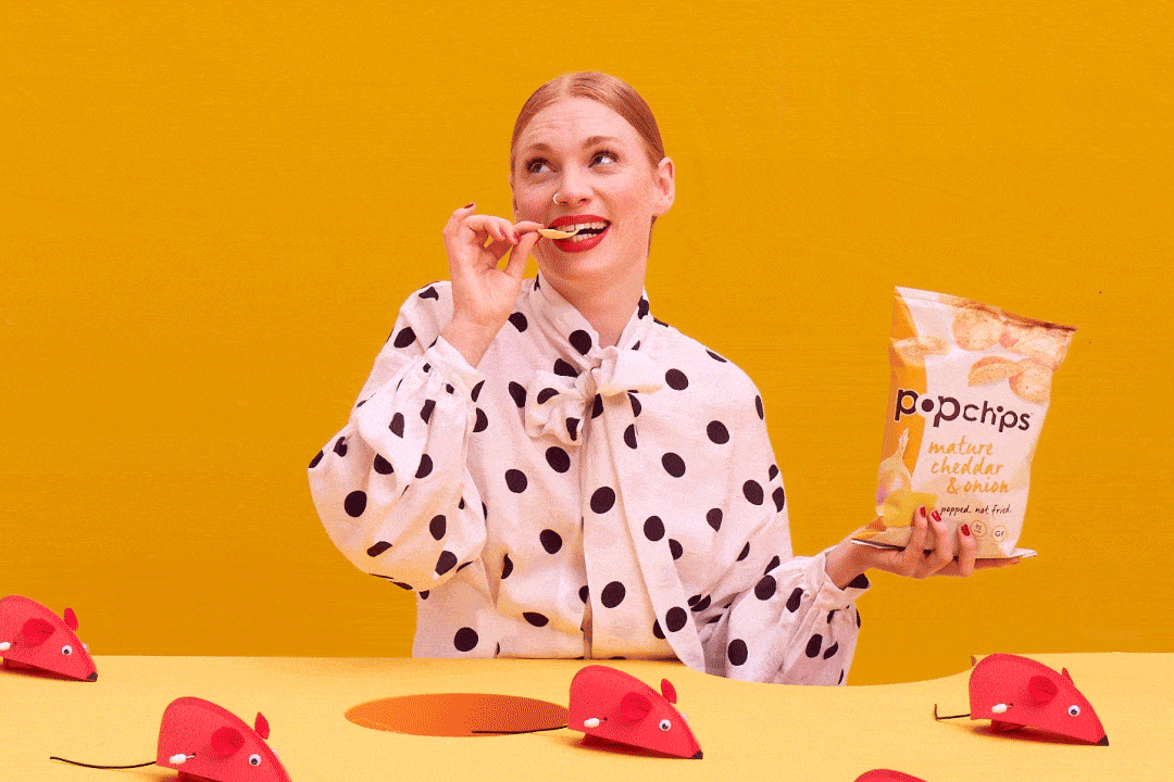 Art direction -  US & UK campaign for Popchips