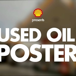 Shell - Used Oil Poster