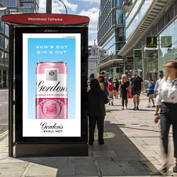 Diageo continues out-of-home innovation, launching the medium’s most sophisticated portfolio cam
