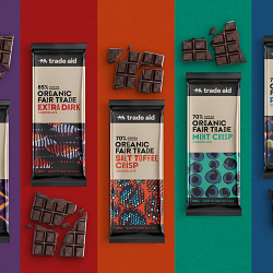Trade Aid New Zealand - rebrand of packaging.