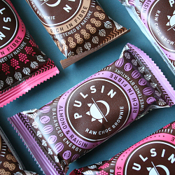 Pulsin embraces the natural rhythm of life with our bold packaging design