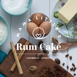 Mama's Little Rum Cake branding