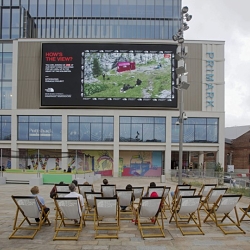 The North Face uses digital out-of-home to live stream opening of iconic pop-up shop to UK fans