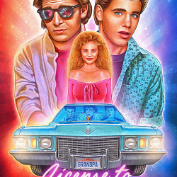 'License to Drive' Illustrated Poster