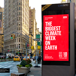 Visual Identity + Audience Engagement Campaign for Climate Week 2018
