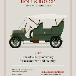 1904 Rolls-Royce 15 H.P. Advertisement