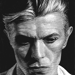 Scratchboard art