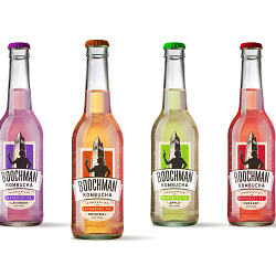 Label Design for Boochman Kombucha