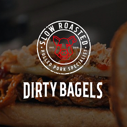 Branding + Logo Design - Dirty Bagel ... • Edit Project