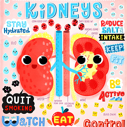 Be Kind To Your Gut Illustration