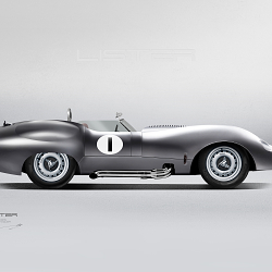 Lister Cars Illustrations