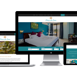 Website Design & Photography - Praia Da Oura