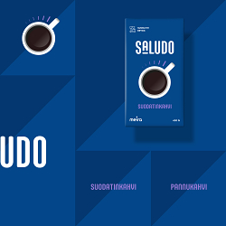 New Visual Identity for a Legendary Finn – The Saludo Coffee