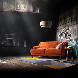 Composite 3D models into a photo - Furniture