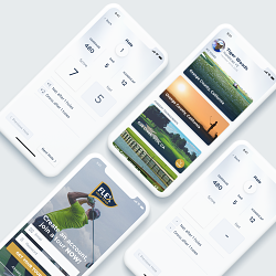 Golf App Design