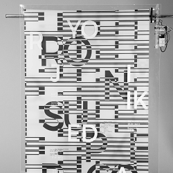 Ryoji Ikeda - exhibition poster