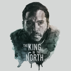 Tribute- Jon Snow in Watercolor (Game of Thrones)