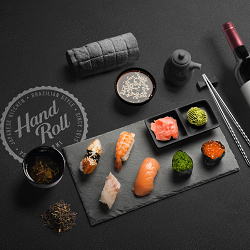 HandRoll Sushi Brand Design and Visual Identity