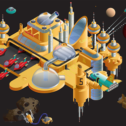 Isometric Multi-Level Journey