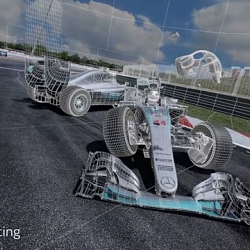 F1 Titles 2017 VFX shot Breakdown