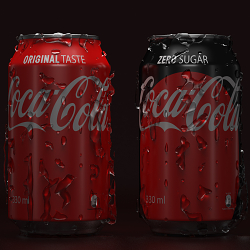 Cocacola - 3D Render