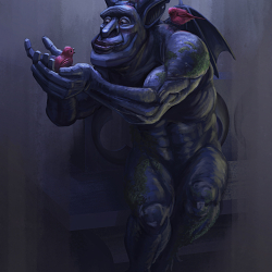 Gargoyle Character Illustration