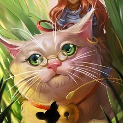 Splash Art to the game "Kitty's Travelling"