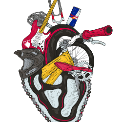 Red Bull Pump Track Heart