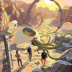 You took a wrong left turn at the dimensional portal