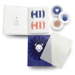 Moire/Lenticular Menu, Coaster & Launch Mailer Suite