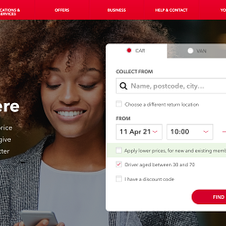 Avis website redesign