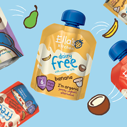 Brandon Helps Ella's Kitchen go Dairy Free