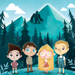 Misis'in Çocukları Book Illustrations