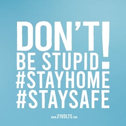 Don't be Stupid. Stay Home.