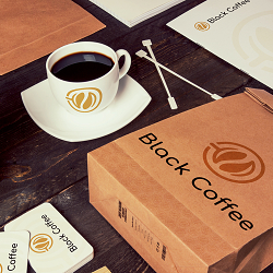Black Coffee - Logo Design & Stationery
